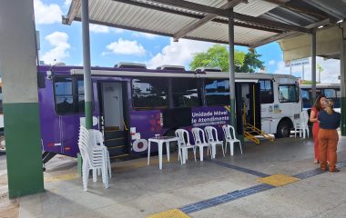 Contra a violência, ação: Terminal Pelópidas, na Região Metropolitana do Recife, integra rede de proteção às mulheres